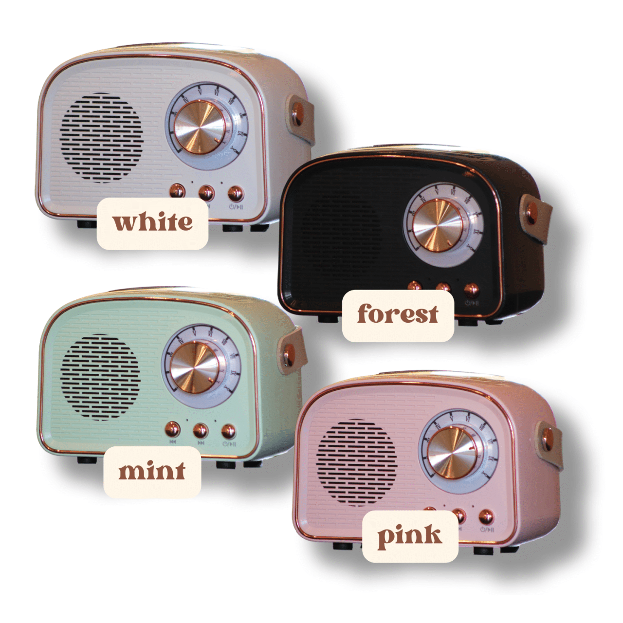 Retro Mini Audio Guestbook Speaker